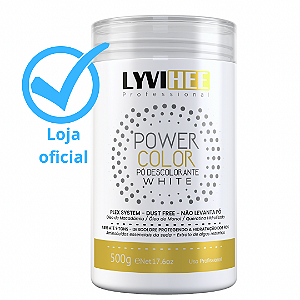 Pó descolorante White Power Color 500g Dust Free