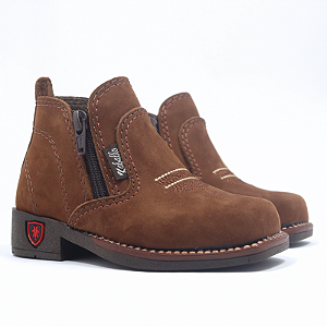 Botina INFANTIL com zíper 11306 - Ferrugem