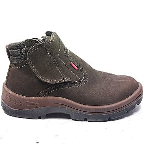 Botina SoftFlex Injetada Modelo 402 - Café