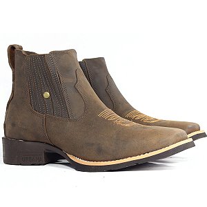 Bota Urbana com Bordado 114 - Café Crazy Horse