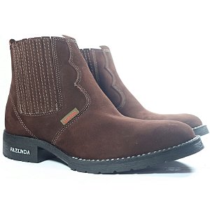 Bota Fazenda 123 - Castanho Nobook