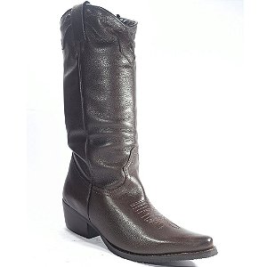 Bota Cano Longo Bico Fino 03334 - Café Floater