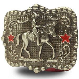 Fivela INFANTIL Country Cowboy 063 5x4 - Envelhecida