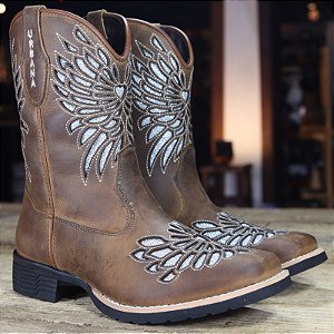 Bota Cano Médio Urbana 600 BQ - Tabaco CH