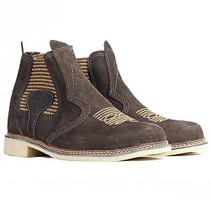 Botina Masculina Esporte - Café Nobook - 11112