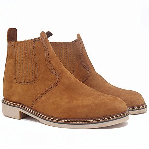 Botina Vira Francesa - Ferrugem Nobook - 11111