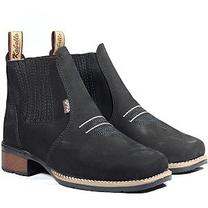 Botina Kaballo 22676 - Preto Nobook