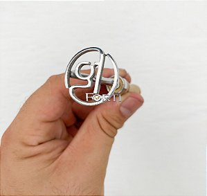 CHAVEIRO -  MINI  MARCADOR SIMPLES - 3X3 CM ( SUA MARCA )