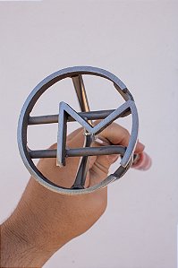 Marcador de Gado em Aço Inox 304 - Convencional - até 3 letras