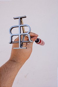 Marcador de Gado em Aço Inox 304 - PREMIUM  - COM A SUA LOGO