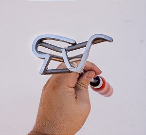 Marcador de Gado em Aço Inox 304 - PREMIUM  - COM A SUA LOGO