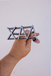 Marcador de Gado em Aço Inox 304 - SIMPLES  - ATE 4 LETRAS