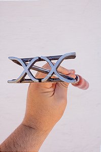 Marcador de Gado em Aço Inox 304 - SIMPLES  - ATE 4 LETRAS