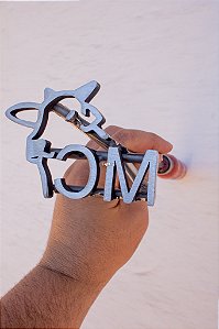 Marcador de Gado em Aço Inox 304 - Convencional