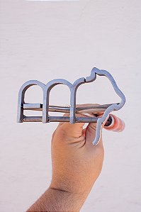 Marcador de Gado em Aço Inox 304 - Convencional