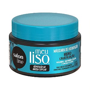 Máscara Hidratante de Tratamento Salon Line Meu Liso Hidro Cauterização Arginina Queratina Karitê