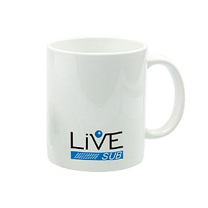 Caneca Branca AAA Premium 325ml - Caixa com 36 - LiveSub