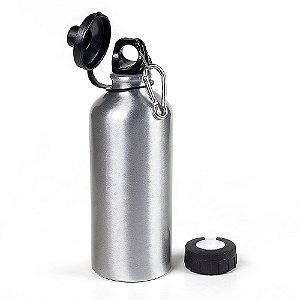 Squeeze de Alumínio para Sublimação - Prata - 600ml