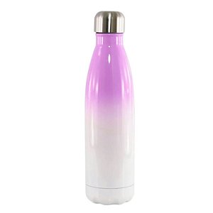 Garrafa Térmica para Sublimação Bicolor Lilás - 500ml