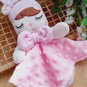 Naninha Boneca Coelha Rosa
