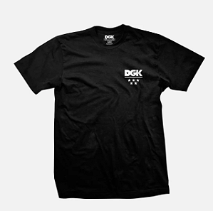 Camiseta DGK All Star Mini Logo Preto