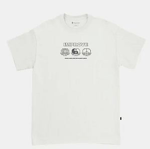 Camiseta Global Peace Off-White