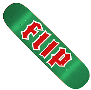 Shape Flip Skateboards Flip Cancelled Logo Red 8.5"