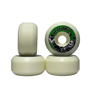 RODA FOMO VERTICAL TRIANGULAR SPEED WHEELS WHITE 54MM - 100A