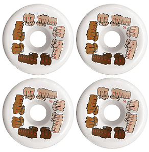 Roda Toy Machine 56mm Conical Fists Colors C line Dureza 99