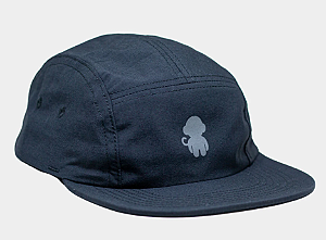 BONÉ 5 PANEL MONKEY LOGO PRETO