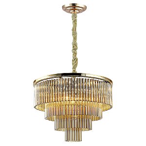 Pendente Vivi French Gold Conhaque Clássico (D)60cm | AQ031G