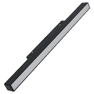 Sistema Linear Perfil De Luz Difusa System Preto (C)30.2cm 4000k | BY003N10