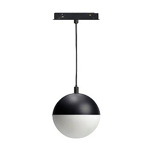 Sistema Linear Pendente System Preto (D)15cm 6W 4000K | BY006
