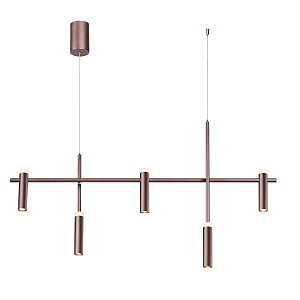 Pendente Archi Metal Bronze (C)120Cm 5X7W 3000K | CD001S