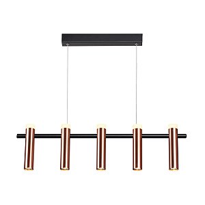 Pendente Tubi Cobre LED (C)78cm 35w 3000K | CD002M
