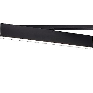 Plafon Para Trilho Neo Bar Preto (C)58cm 20W 4000K | DL144P20N