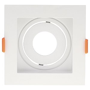 Spot Embutir Conecta Recuado Abs Branco MR11 | DL146MDW