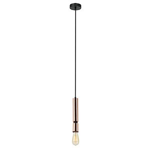 Pendente Prih Metal Cobre (D)5Cm (A)30Cm 1xE27 | HL002