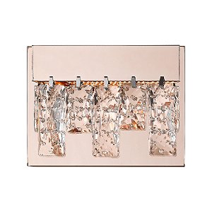 Arandela Véu Rose Gold (L)19Cm (A)13Cm 5,4W 3000K | HO301