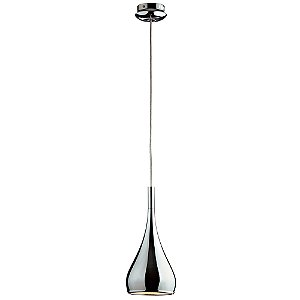 Pendente Kon Cromado D 20Cm X 51Cm 1xE27 | KD1986L