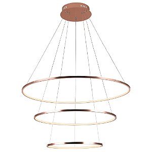 Pendente Birdie Rose Gold (D)80/60/40Cm 3200K | KW002E