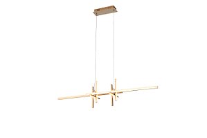 Pendente Tom Dourado (C)21cm (L)106cm 38W 3000K | LR001