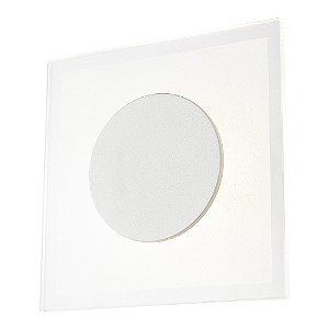 Arandela Pip Branco 8W 20Cm X 20Cm X 5Cm | MG013