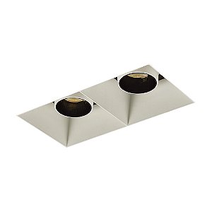 Spot Embutir Arkitek 2Xled Bivolt Branco | NS1035