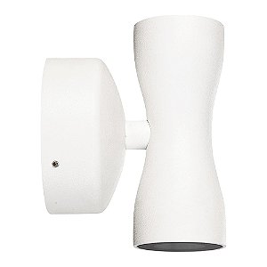 Arandela Duet 12Cm 2x2,5W 127V / 220V Branco | NS1890W