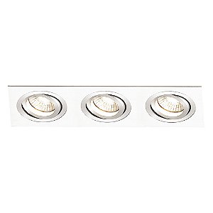 Spot Embutir Ecco 3Xar111 Bivolt Branco | NS5113B