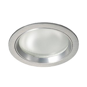 Spot Embutir Fit 1Xhalopin Bivolt Escovado | NS5900A