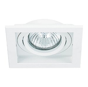 Spot Embutir Conecta Alumínio Branco Mr16 | NS7001B