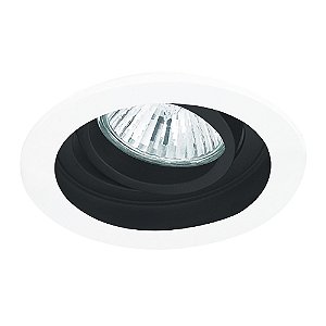 Spot Embutir Conecta Alumínio Branco E Preto Ar111 | NS7110P