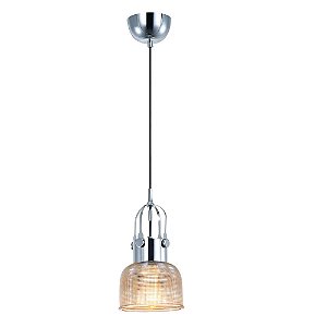 Pendente Mesh Ambar Preto(D)14,5Cm(A)27,5Cm 1xE27 | OP046A